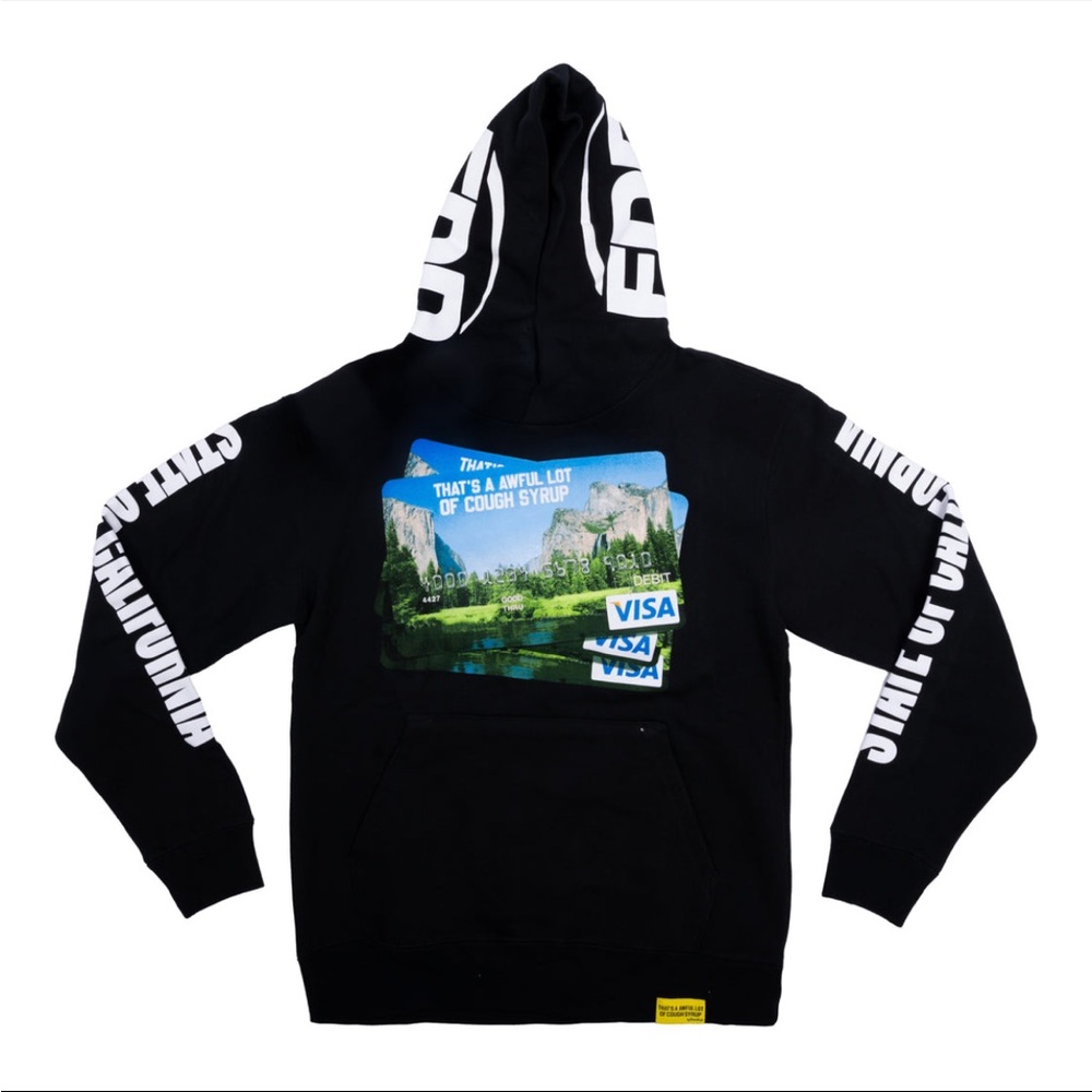 Awful lot of cough syrup EDD hoodie